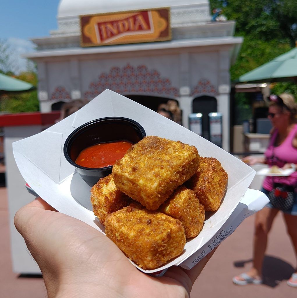 Food and Wine Festival en EPCOT 7 crispy paneer epcot