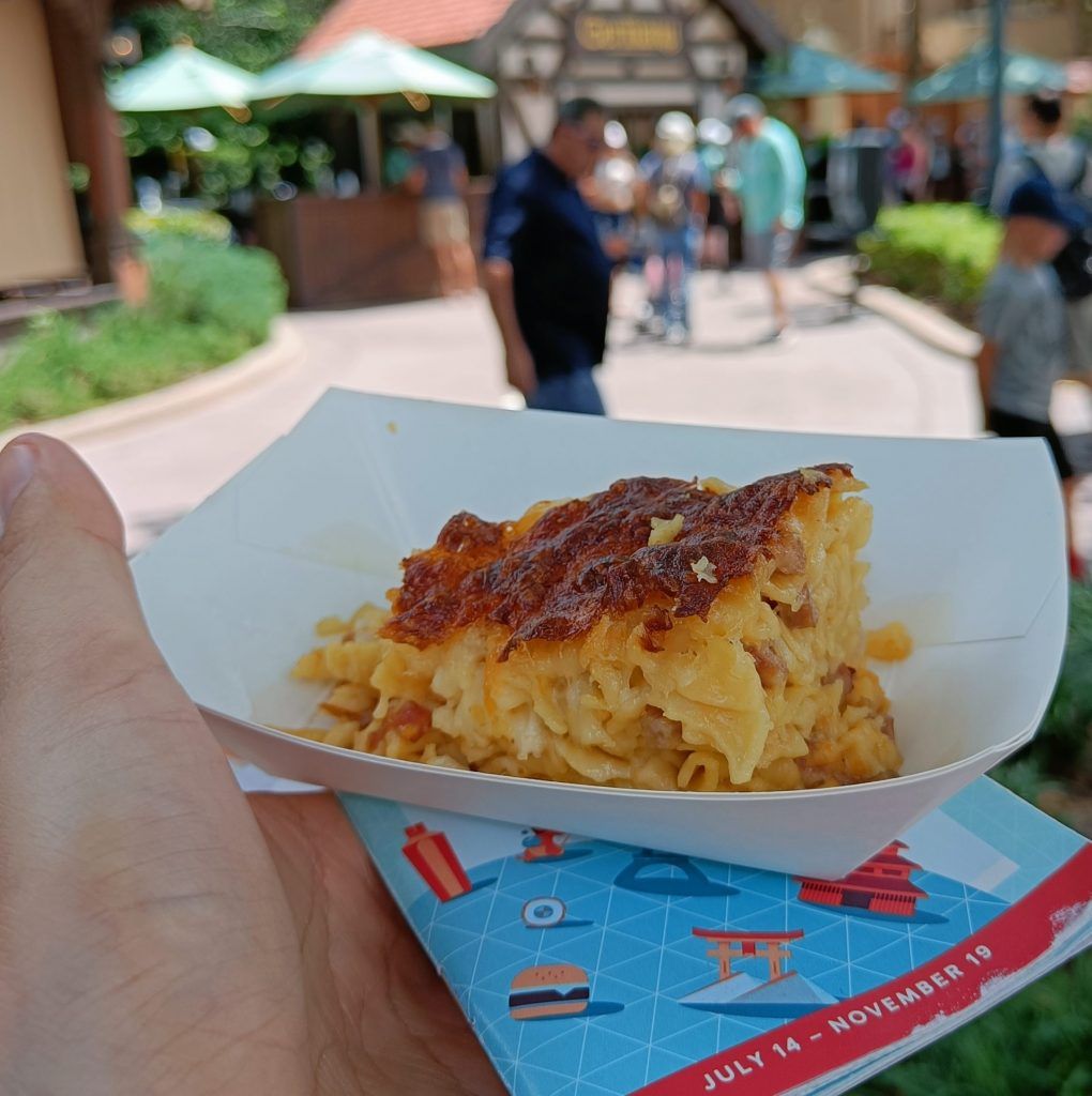 Food and Wine Festival en EPCOT 10 schinkennudeln food and wine festival