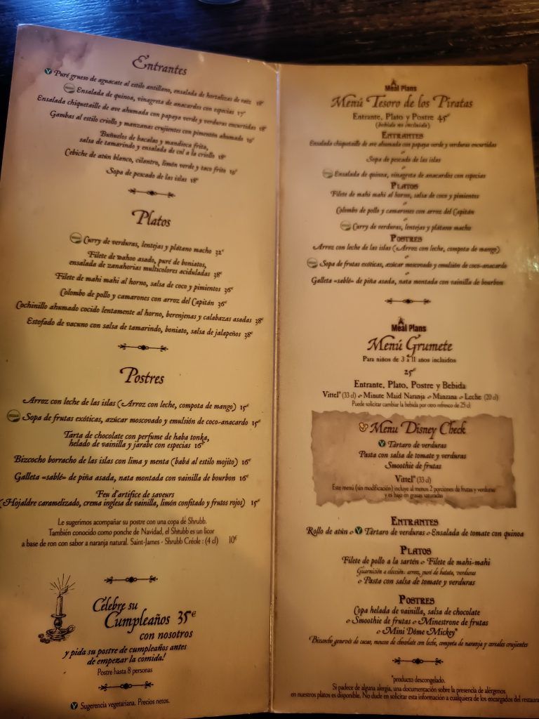 Captain Jack's - Restaurant des Pirates de Disneyland París 10 Captain Jack's Disneyland París