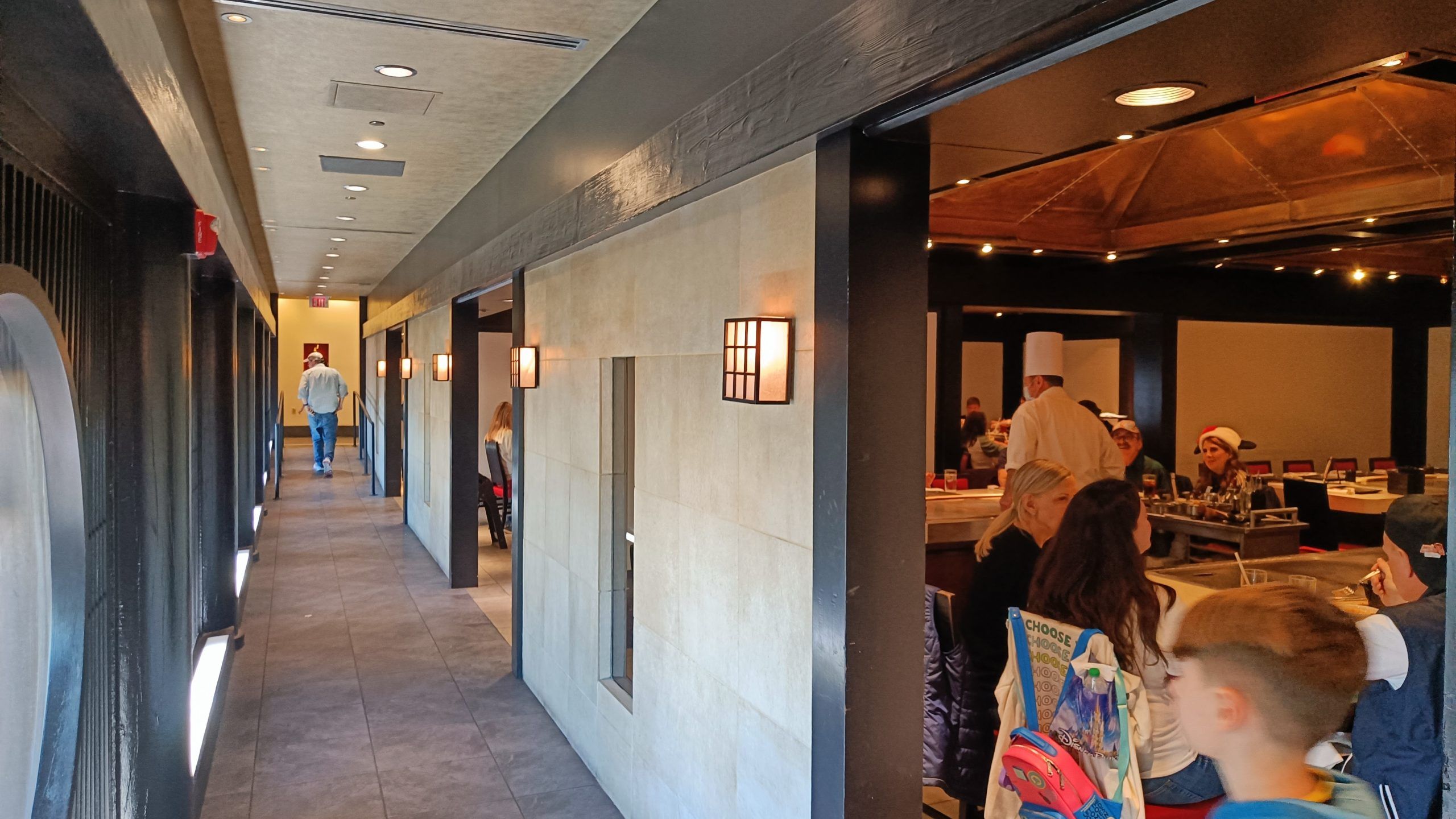 Teppan Edo, parrilla japonesa en EPCOT 5 Teppan Edo Restaurant Epcot