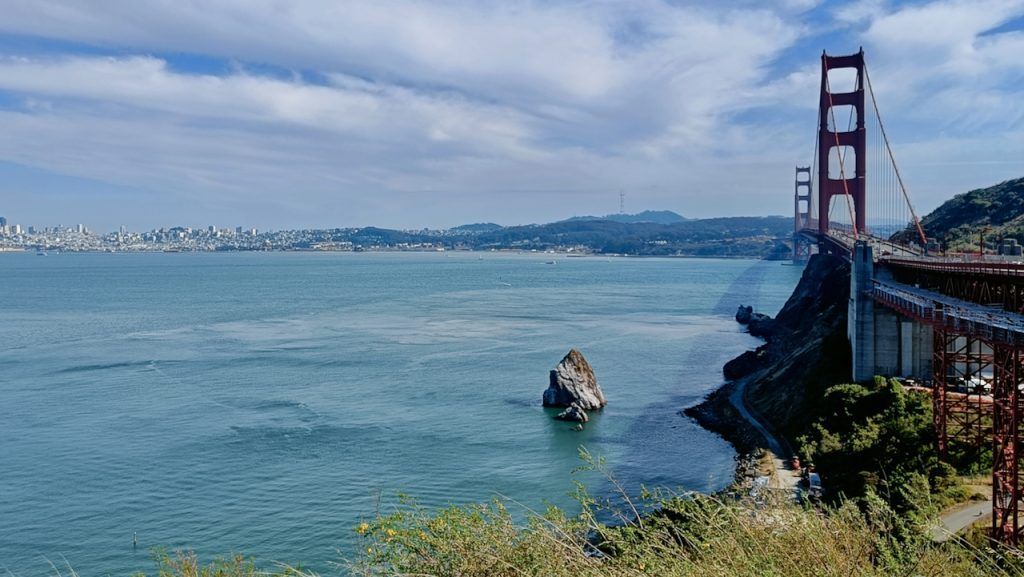Ruta por la Costa Oeste de Estados Unidos en 19 días 14 Golden Gate Bridge San Francisco, una visita imperdible en una ruta por la Costa Oeste de Estados Unidos