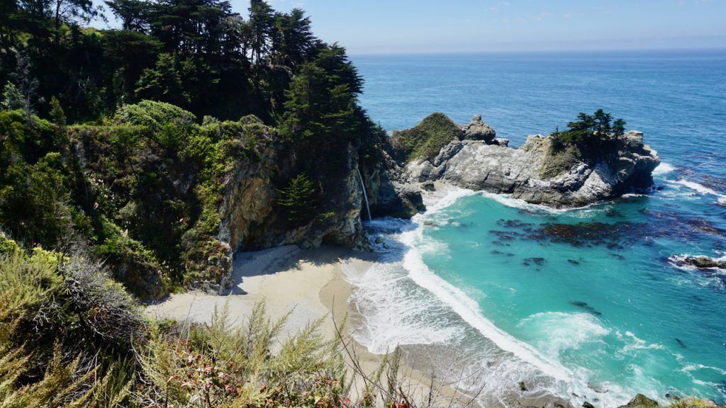 Ruta por la Costa Oeste de Estados Unidos en 19 días 16 McWay Falls Big Sur
