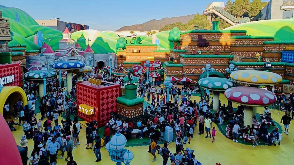 Ruta por la Costa Oeste de Estados Unidos en 19 días 2 Super Nintendo World Universal Studios Hollywood