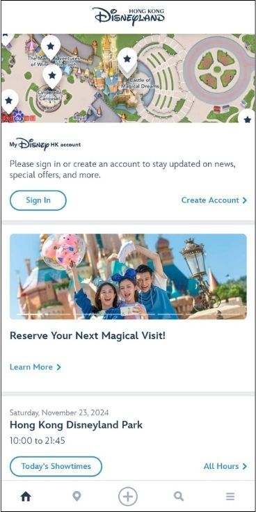 Hong Kong Disneyland: La Guía Esencial para disfrutar del primer parque Disney en Asia (2026) 20 Hong Kong Disneyland App
