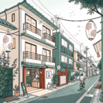 japanese-apartment-in-a-calm-street-of-tokyo Japón