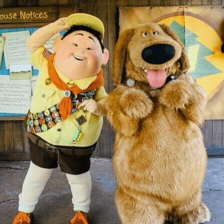 Dug y Russell Walt Disney World