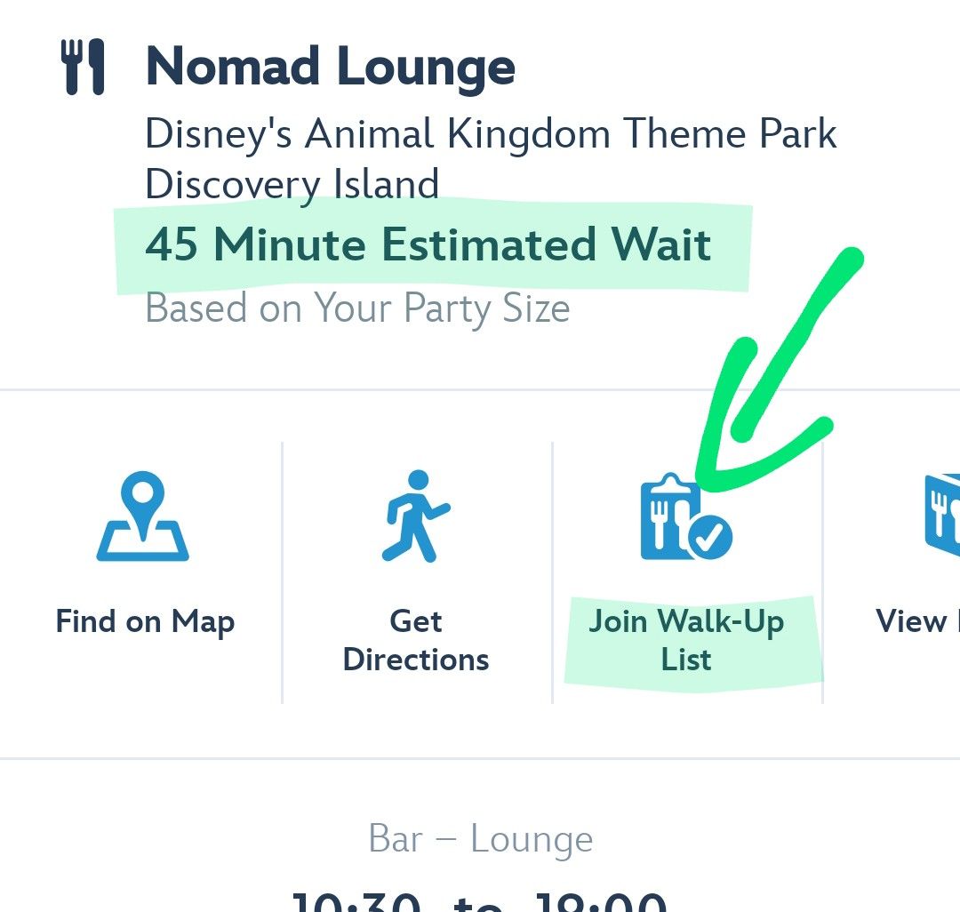 Nomad Lounge en Animal Kingdom 11 Walt Disney World