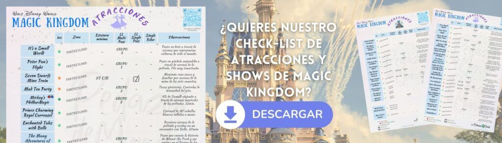 La guía definitiva de Atracciones de Magic Kingdom en Walt Disney World 3 Walt Disney World