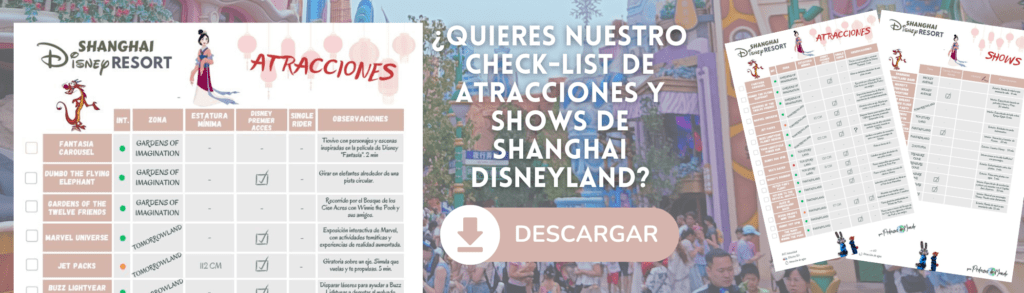 Shanghai Disneyland: auténticamente Disney, distintivamente chino 16 Shanghai Disneyland